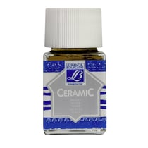 Peinture pour céramique - Argent - Lefranc Bourgeois - Flacon de 50ml
