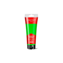 Gouache Studio - Vert jaune fluo - Ultra couvrante - Mate - Tube 250 ml - Caran d'Ache