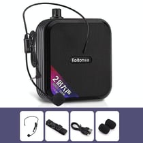 Amplificateur Bluetooth Puissant Avec Microphone Sans Fil Pour Son Clair Noir YONIS