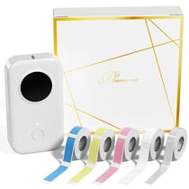 Mini Imprimante Bluetooth Portable Pour Étiquettes Sans Encre 203DPI 5 Rouleaux YONIS