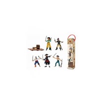 Tubo Figurine Pirates - 6 figurines