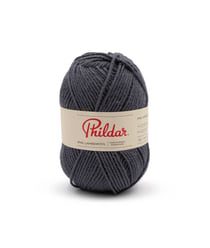Pelote de laine d'Agneau à tricoter Phil Lambswool - Phildar CENDRE