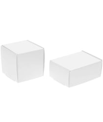 Emballages cadeaux miniatures - Blanc - 6pcs - Rico Design Bois