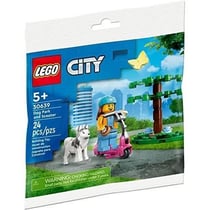 LEGO® 30639 - Le parc pour chiens et la trottinette - City