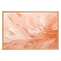 Tableau mural encadré art texturé 65x97 cm