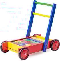 Jeu en bois - Babywalker avec blocs ABC