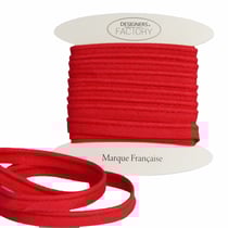 Passepoil Coton rouge par 5 mètres – designers-factory