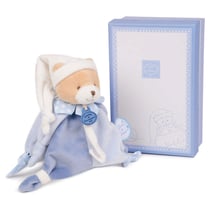 Doudou attache-sucette Ours Petit Chou - Doudou et Compagnie