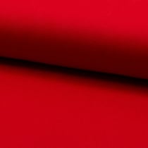 Tissu Coton Sergé d'ameublement uni Rouge