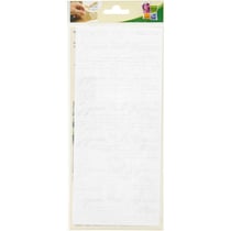 PEEL OFF'S JOYEUX NOEL BLANC 105x232