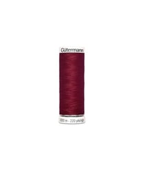 Fil à Coudre 100% polyester 200m - Gütermann 910 Rouge