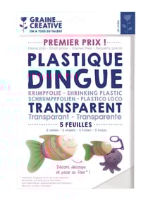 Plastique Dingue 5 feuilles Premier Prix