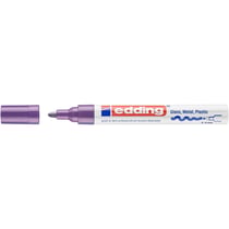Marqueur Peinture Brillante 750 Violet Pointe Ronde 2-4 mm EDDING