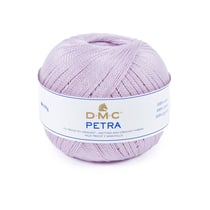 Pelote de laine - 100% coton - Violet - 5211 - DMC - Petra - Grosseur 5