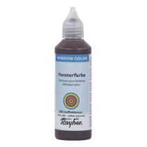 Window-Color easy paint, flacon 80 ml, brun café
