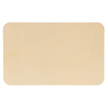 5 plaques rectangles bois 40x12 cm - Artemio