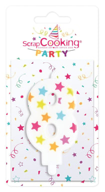 Bougie d'anniversaire numéro 8