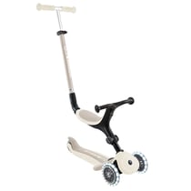 Trottinette évolutive GO-UP ACTIVE LIGHTS ECO  Beige coconut - Globber