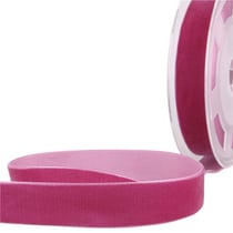 Bobine 10m Velours haute densité framboise