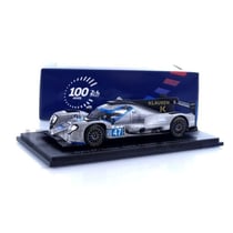 Voiture miniature de collection - SPARK - ORECA 07 Gibson - 1/43 - Le Mans 2023 - Gris/Noir/Bleu