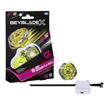 Beyblade X Starter Pack Arc Wizard R 4-55LO CX avec toupie de type endurance et lanceur, a partir de 8 ans