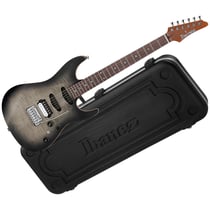 TQM2-CUF Charcoal Black Burst Flat Tom Quayle Signature Japan + Etui Ibanez