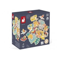Tropik Magnets Tropicaux 24 pcs - Janod - Beige