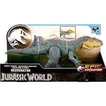 Coffret dinosaure : neovenator - articulé - dino épic évolution - jurassic world - mattel htk78
