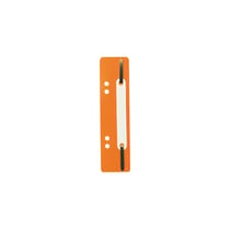 Fixe-dossiers à lamelle polypropylène - Orange - x 250 - Exacompta