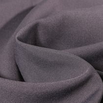 Tissu Burlington Grande largeur uni Gris anthracite