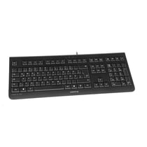 Clavier CHERRY KC 1000 - AZERTY - Filaire - LPK - Connexion Plus & Play - Port USB - Noir
