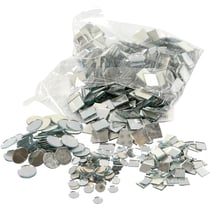 Mosaïques miroirs, d 10-18 mm, ép. 2 mm, 1900 pièces/ 1 Pq.