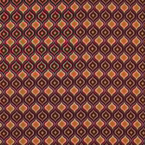 Tissu Viscose extensible Recto sur fond Orange