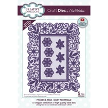 Matrices de découpe - Cadre de fleurs - 5 dies - Creative Expressions
