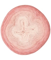 Pelote de coton CREATIVE COTTON DEGRADE LUCKY 8 - Rico Design 15 Orange Abricot