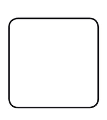 Armature abat-jour carré 25 cm