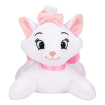 Peluche disney les aristochats chat blanc marie 20 cm - doudou licence collection