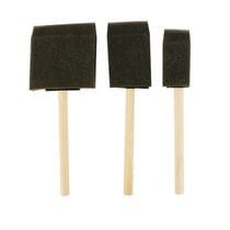 MégaCréa DIY - Pinceaux mousse 2,5 à 6cm 3 pièces