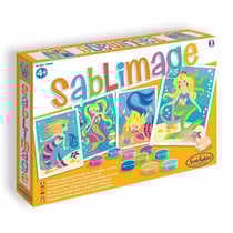 Sablimage sirenes - sable colore - sentosphere - 8806 - loisir creatif