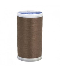 Fil à Coudre Laser 100% Polyester 100m Universel de Distrifil : Solidité et Éclat pour Vos Créations Couture 3822 Marron
