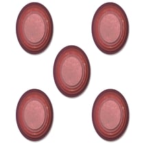 Gabarit de découpe pour machine Sizzix Tim Holtz - Ovale - 25 pièces