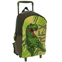 Sac à roulettes maternelle Dinosaure T-REX 34 CM