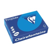 Ramette de papier - A4 - Bleu turquoise - 210g - Impression - 250 feuilles - Clairefontaine Trophée