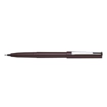 Lot de 12 stylos feutres - PENTEL - Plume plastique - Tracé 0,45-0,55 mm - Noir