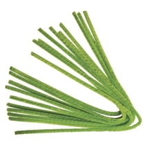 Fil de chenille, 50cm, Epaisseur 9 mm, 10pces, olive clair
