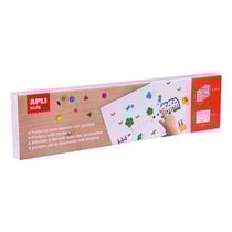 Gommettes rouleau Rond Ø 10,5 mm Rouge x 5 192