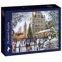 Puzzle 1000 pièces - Skating Outside Natural History Museum - Bluebird Puzzle