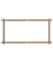 Cadre Rotatif pour Tapisserie à Clipser – 53,3 x 30,4 cm - Milward Marron