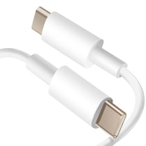 Avizar Câble USB C vers USB C Charge Rapide Transfert données 1m Blanc