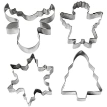 Emporte pièce inox - Noël - 4 pcs